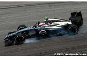 La McLaren souffre sous cette chaleur