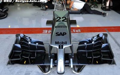 McLaren runs Red Bull front wing ’copy’