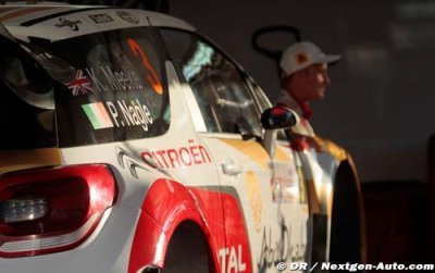 Meeke and Ostberg bunched at the front