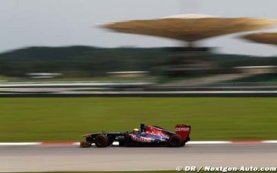 Vergne gêné par une Marussia en Q1