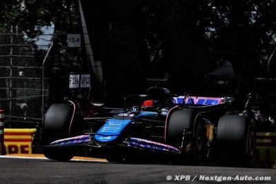 Alpine F1 débute avec des performances modestes à Imola