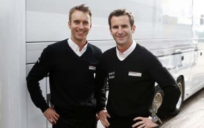 Timo Bernhard et Romain Dumas dans la LMP1 Porsche
