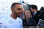 Hamilton s'amuse des spéculations sur la forme de Mercedes