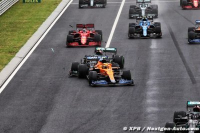 Norris&nbsp;: Bottas ’doit apprendre un peu plus’ à rouler en peloton