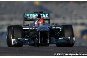 Les ambitions de Schumacher sont à la baisse