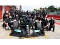 Hamilton ‘prévoit d'être en F1' en 2022 après son test des 18 pouces