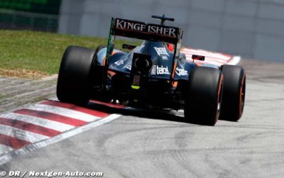 Race - Malaysian GP report: Force India Mercedes