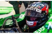 Stevens a savouré sa première fois en F1