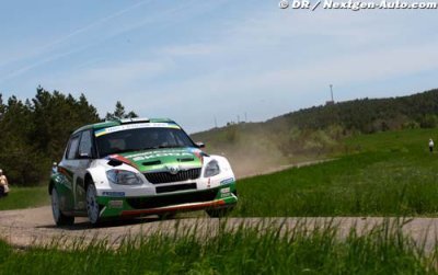Hänninen and Mikkelsen fly in shakedown