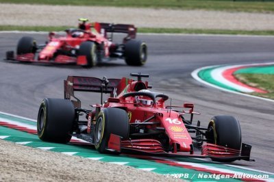 Au pied du podium, Leclerc est ravi de la performance de sa Ferrari
