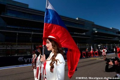 La Russie veut garder ses grid girls 