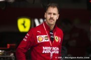 Vettel 'se fout' de l'héritage qu'il laissera en F1