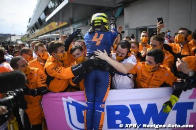 Norris&nbsp;: McLaren est ’beaucoup plus vivante’ qu’à son arrivée