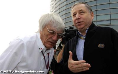 Todt minimise les frictions entre Ecclestone et Ferrari