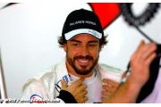 Alonso heureux malgré l'élimination en Q1