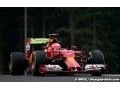 La Ferrari de Raikkonen n'aime pas du tout le 1er virage