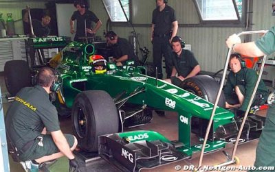 Canamasas sur un nuage après son test pour Caterham