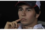 Perez ne s'attend pas à un week-end facile