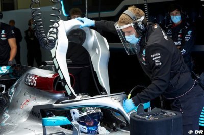 Bottas est heureux d’avoir travaillé sur les protocoles sanitaires
