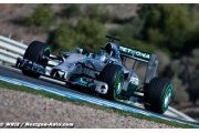 Jerez, Day 2: Mercedes test report