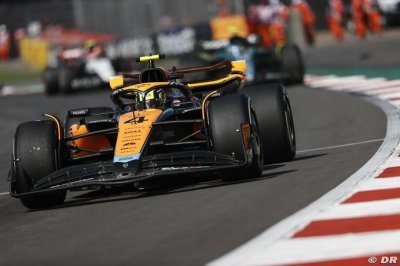 Norris s’amuse du ’secret’ de sa remontée au Mexique&nbsp;: ’C’était de mal me qualifier&nbsp;!’