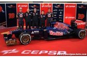 Une équipe Toro Rosso nouveau look en 2013
