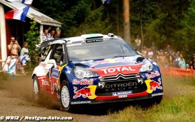 A la mi-journée&nbsp;: Ogier en tête après la sortie de Loeb