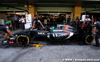 Journée mitigée chez Sauber