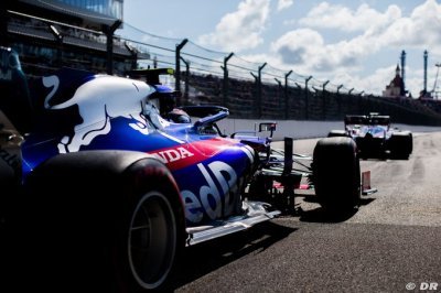 Yamamoto est gêné de prendre le volant de Gasly en EL1