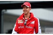 Vettel ne s'attend pas à gagner comme à Singapour