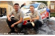 Prokop et Tarabus en SWRC avec deux Fiesta S2000