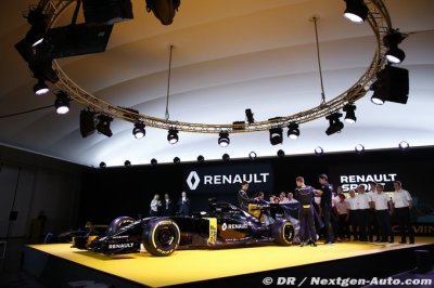 Il faut attendre encore un peu pour découvrir la vraie Renault RS16