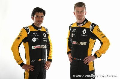 Les pilotes Renault sont ravis de présenter la RS18