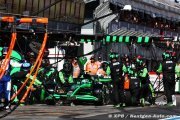 Stake F1 n'a aucune chance à cause de ses arrêts au stand