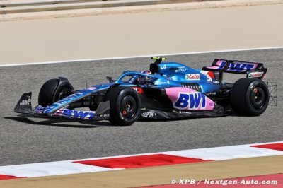 Chez Alpine F1, Ocon a pu rouler bien plus qu’Alonso aujourd’hui