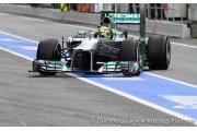 Mercedes termine ses essais hivernaux sur une bonne note