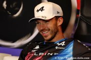 Gasly : Le départ d'Ocon n'a aucune incidence sur mon avenir