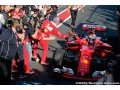 Binotto très heureux de la 1ère victoire de la Ferrari SF70H