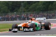 Essais de Silverstone : Sutil devant à mi-séance, Wolff 6ème