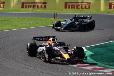 Verstappen wins in Japan to seal sixth Constructors’ title for Red Bull 