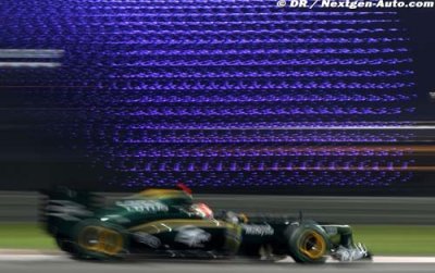 Les Lotus devant les Virgin et les HRT