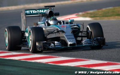 Rosberg n’est pas impressionné par son chrono en médiums