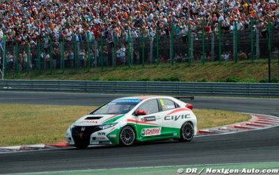 Tiago Monteiro one step off the podium in Austria