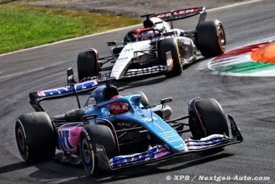Alpine F1&nbsp;: Ocon abandonne à cause de son volant, Gasly 15e à Monza