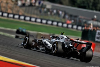 Cadillac F1 progresse à Spa avec son nouvel aileron avant
