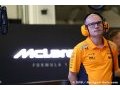 McLaren F1 annonce le départ de Sanchez et une nouvelle organisation
