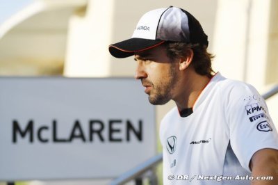 Fernando Alonso a repris l’entraînement