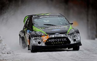 Stobart and Monster brands in the WRC