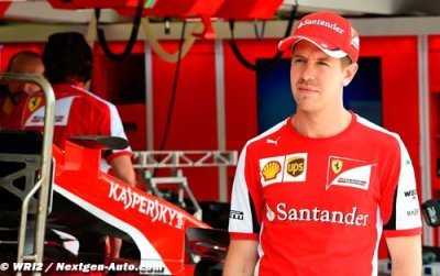 Vettel espère que l’évolution moteur de Ferrari sera un pas en avant