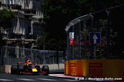 Baku, FP2: Verstappen continues to set the pace despite crash